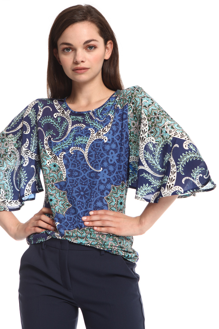 Georgette sleeve top Intrend Georgette sleeve top Intrend