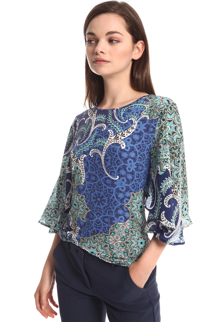 Georgette sleeve top Intrend Georgette sleeve top Intrend