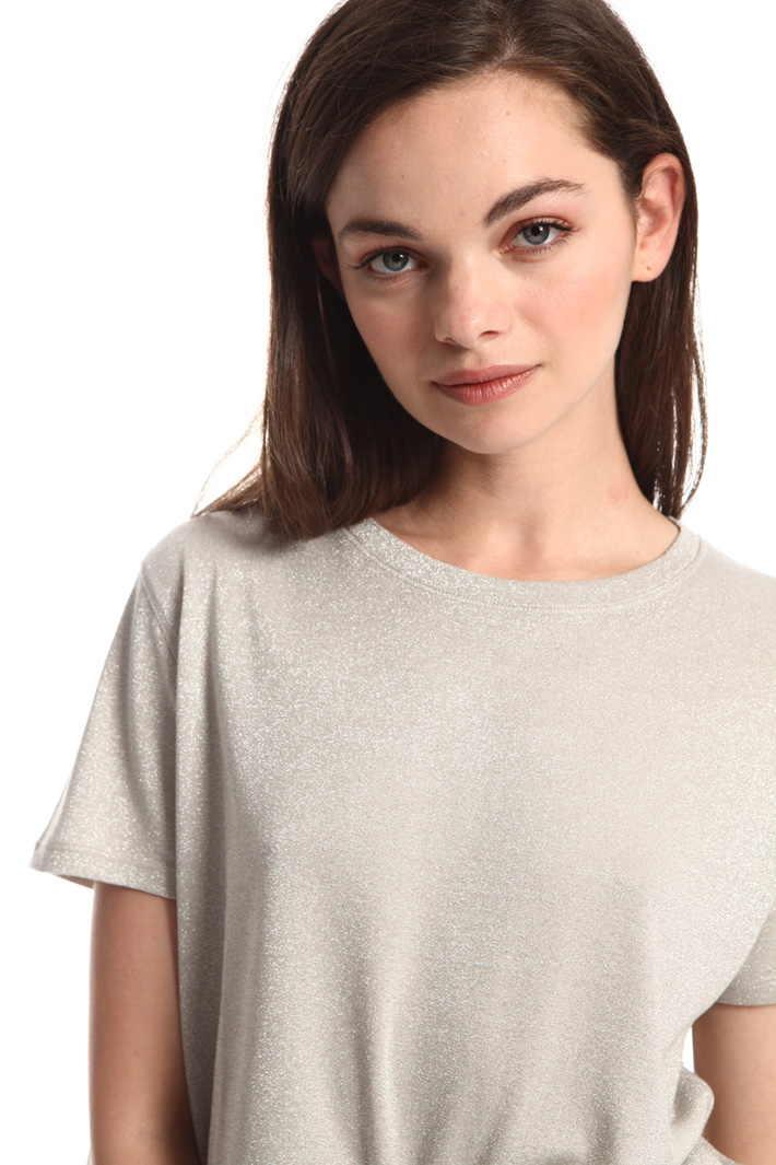 Lurex jersey T-shirt Intrend Lurex jersey T-shirt Intrend