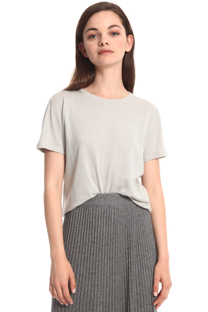 Lurex jersey T-shirt Intrend Lurex jersey T-shirt Intrend