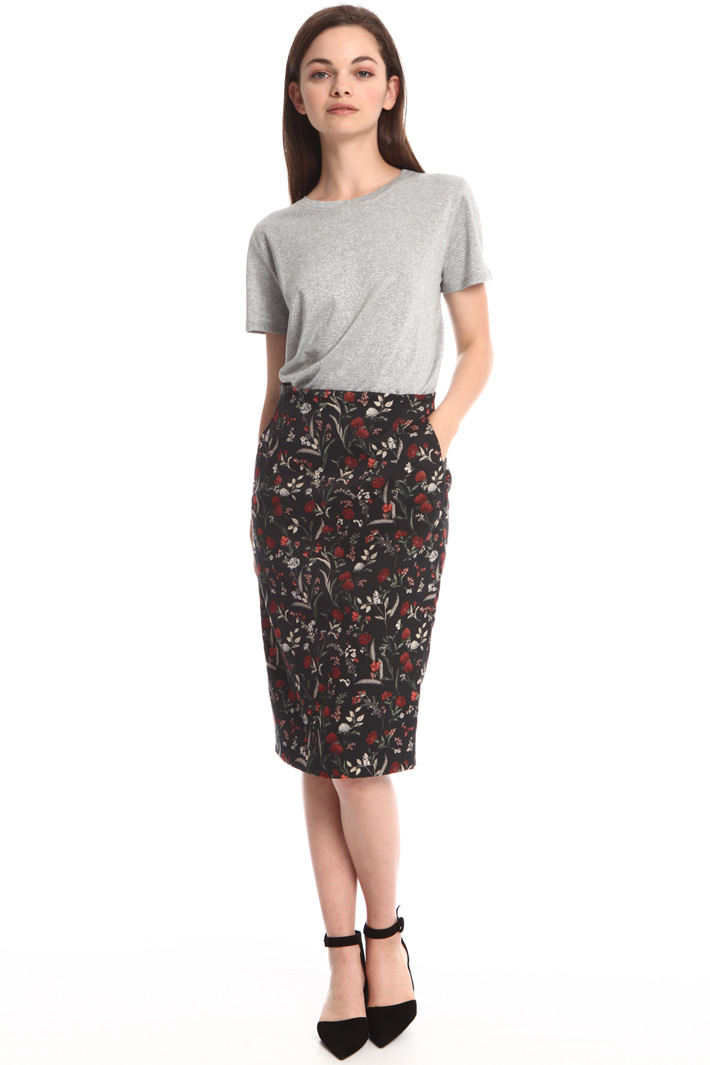 Lurex jersey T-shirt Intrend Lurex jersey T-shirt Intrend