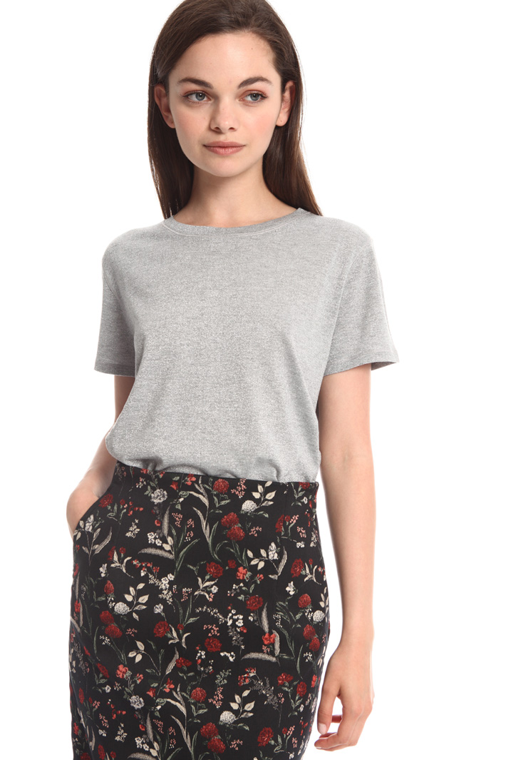 Lurex jersey T-shirt Intrend Lurex jersey T-shirt Intrend