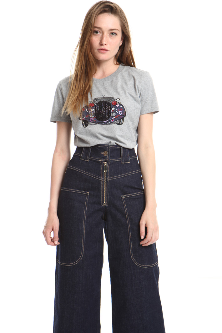Pure cotton T-shirt Intrend Pure cotton T-shirt Intrend