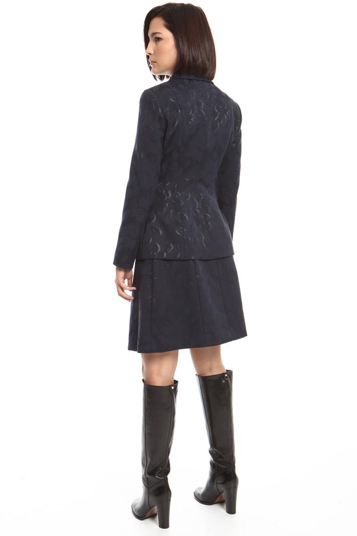 Jacquard cotton blazer Intrend Jacquard cotton blazer Intrend