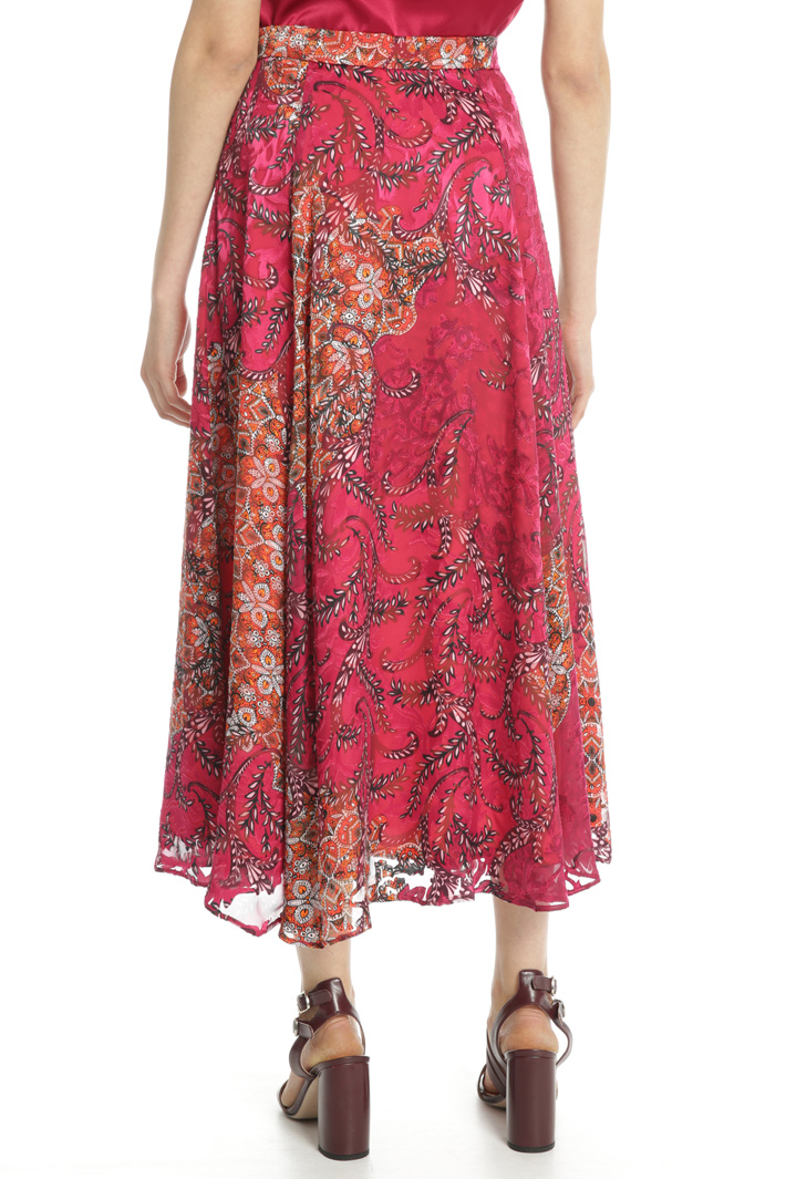 Devoré satin skirt Intrend Devoré satin skirt Intrend