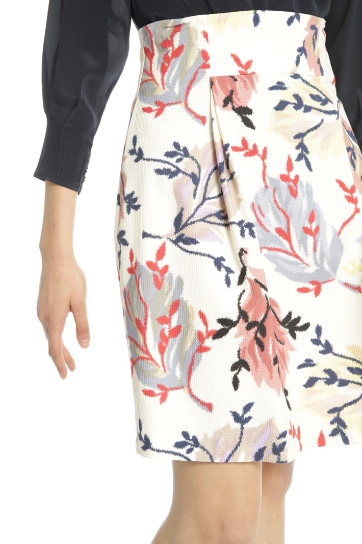 Flared cotton skirt Intrend Flared cotton skirt Intrend