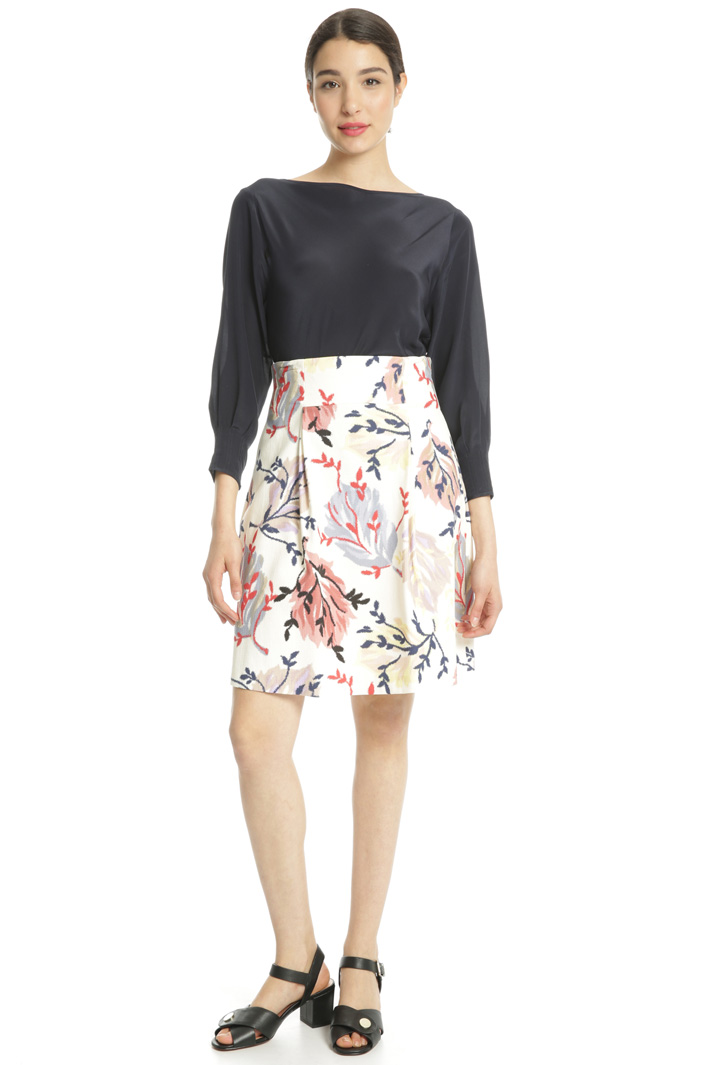 Flared cotton skirt Intrend Flared cotton skirt Intrend