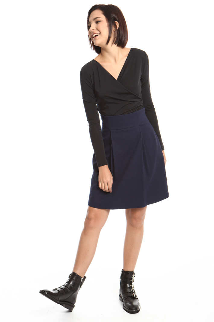 Flared cotton skirt Intrend Flared cotton skirt Intrend