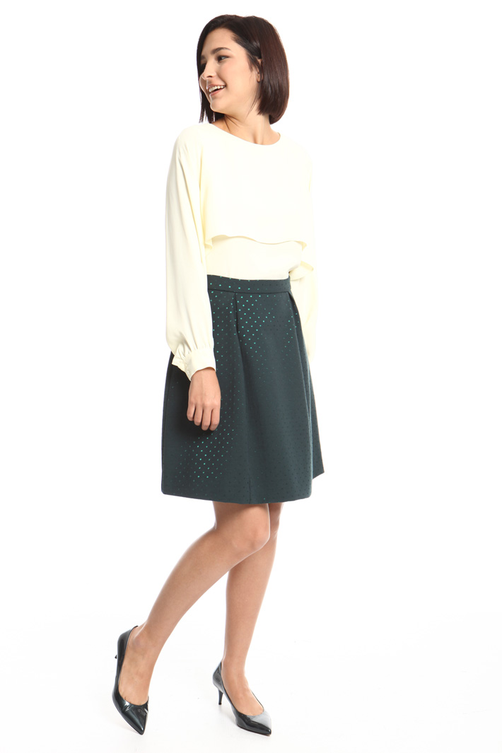Flared jacquard skirt Intrend Flared jacquard skirt Intrend