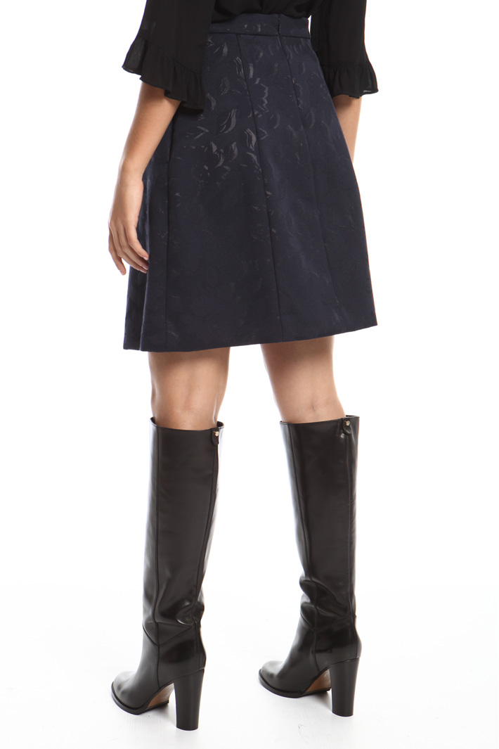 Flared jacquard skirt Intrend Flared jacquard skirt Intrend