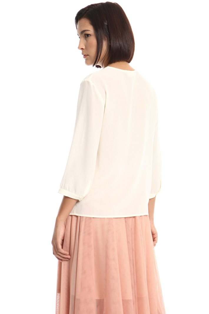 Crepe de chine blouse Intrend Crepe de chine blouse Intrend
