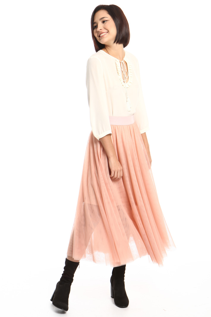 Crepe de chine blouse Intrend Crepe de chine blouse Intrend