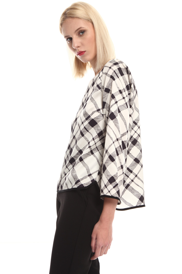 Boxy fit twill blouse Intrend Boxy fit twill blouse Intrend