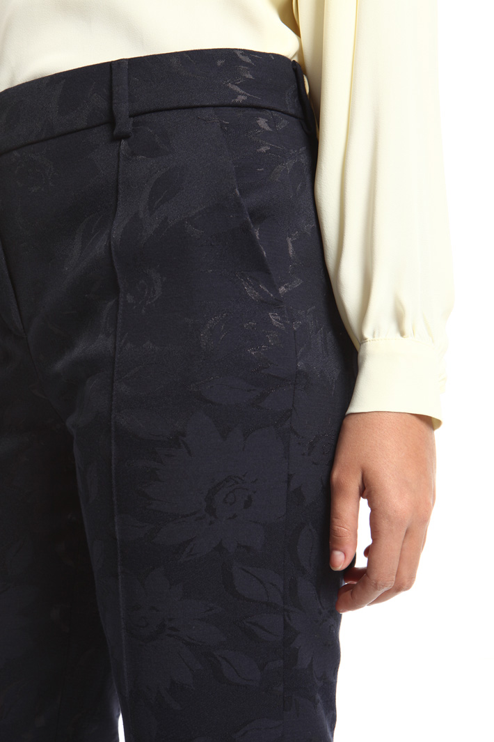 Long jacquard trousers Intrend Long jacquard trousers Intrend
