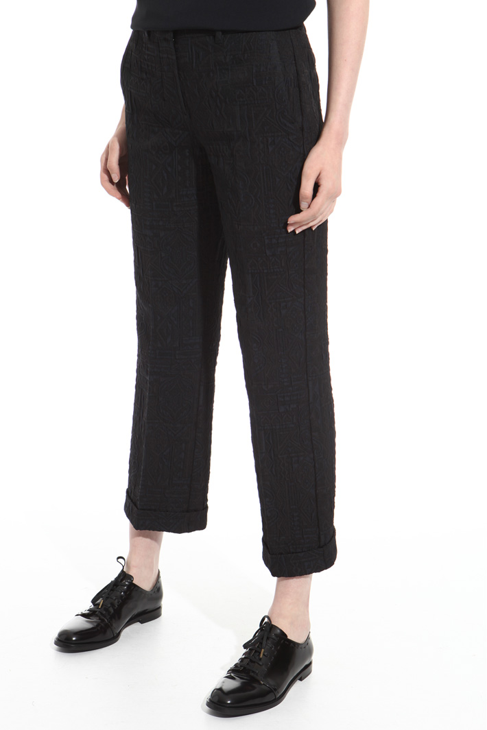Jacquard trousers Intrend Jacquard trousers Intrend