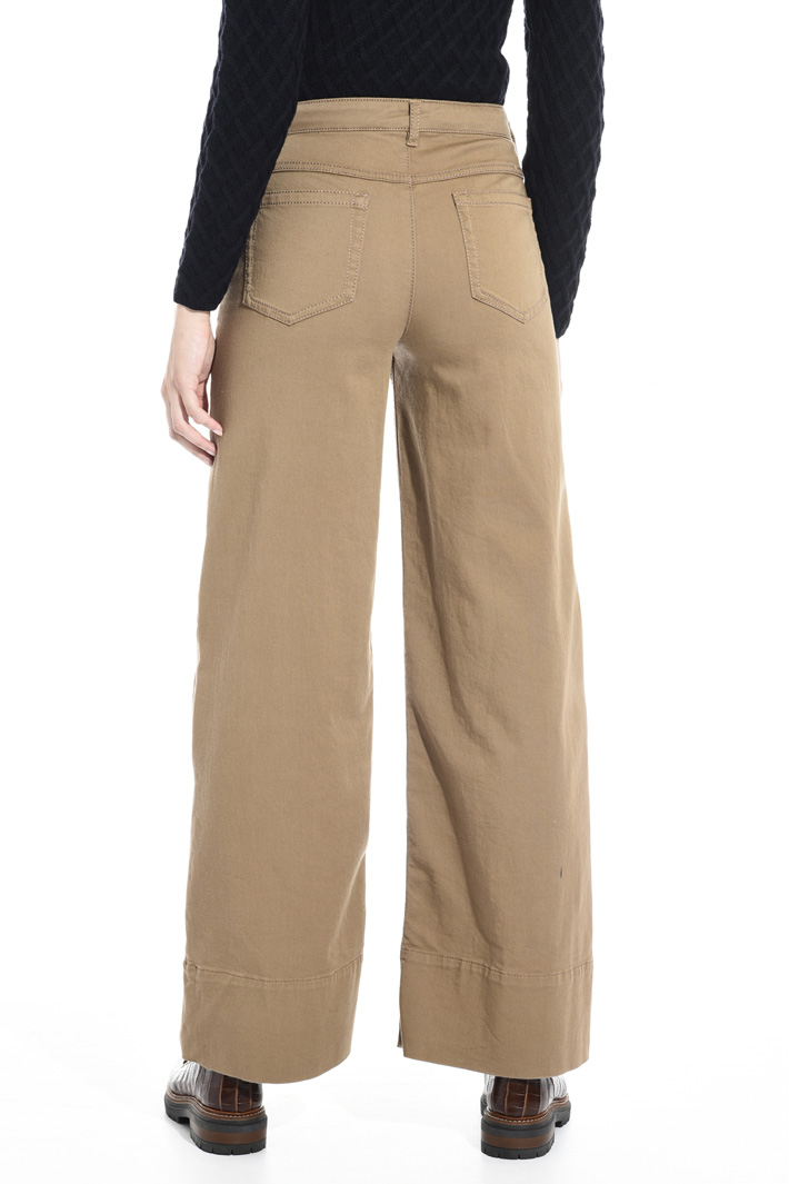 Cotton denim trousers Intrend Cotton denim trousers Intrend