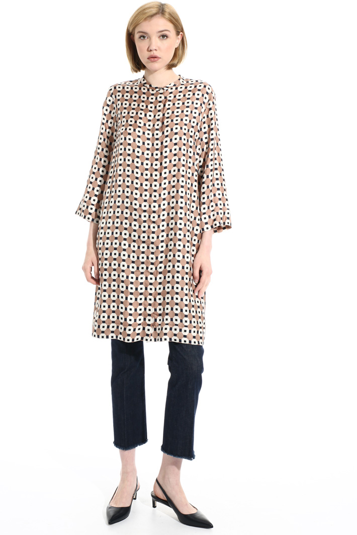 Long pure silk tunic Intrend Long pure silk tunic Intrend