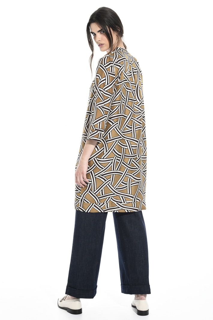 Silk chemisier tunic Intrend Silk chemisier tunic Intrend