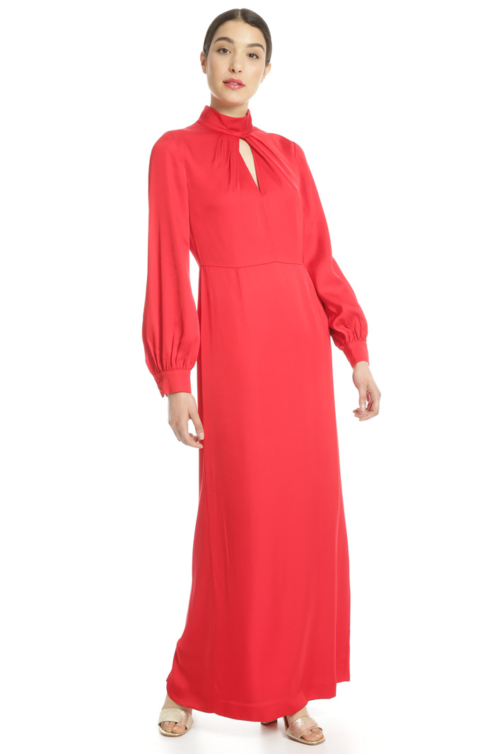 Long satin dress Intrend Long satin dress Intrend