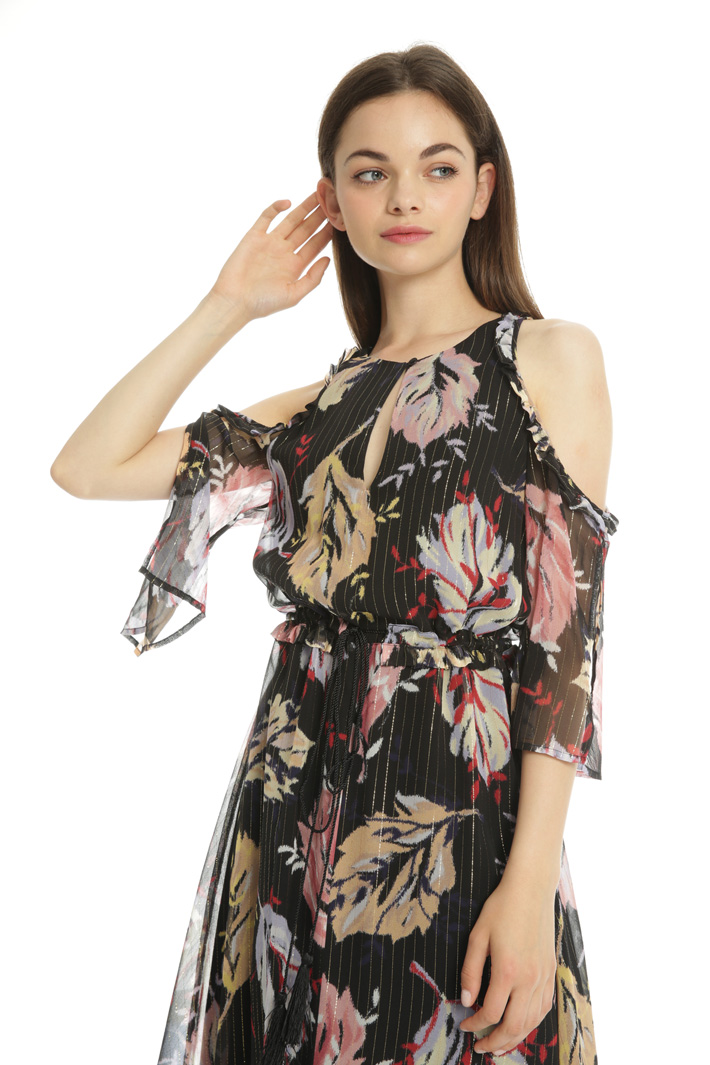 Silk georgette dress Intrend Silk georgette dress Intrend