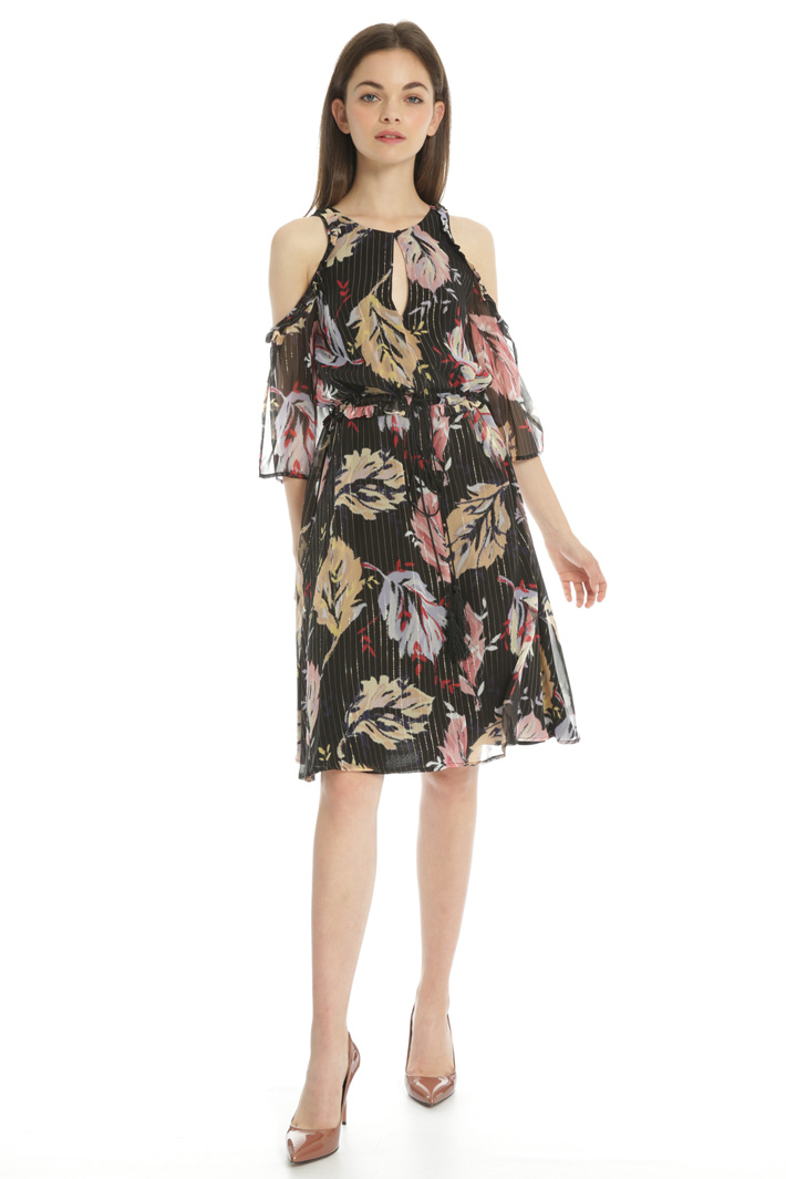 Silk georgette dress Intrend Silk georgette dress Intrend