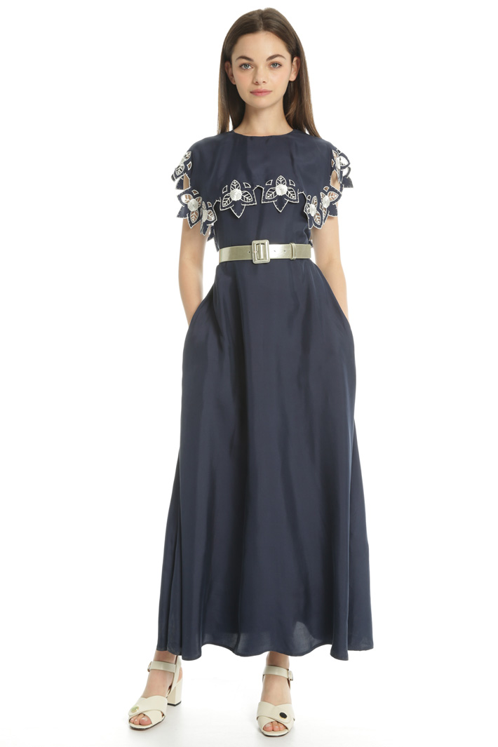 Opaque satin dress Intrend Opaque satin dress Intrend