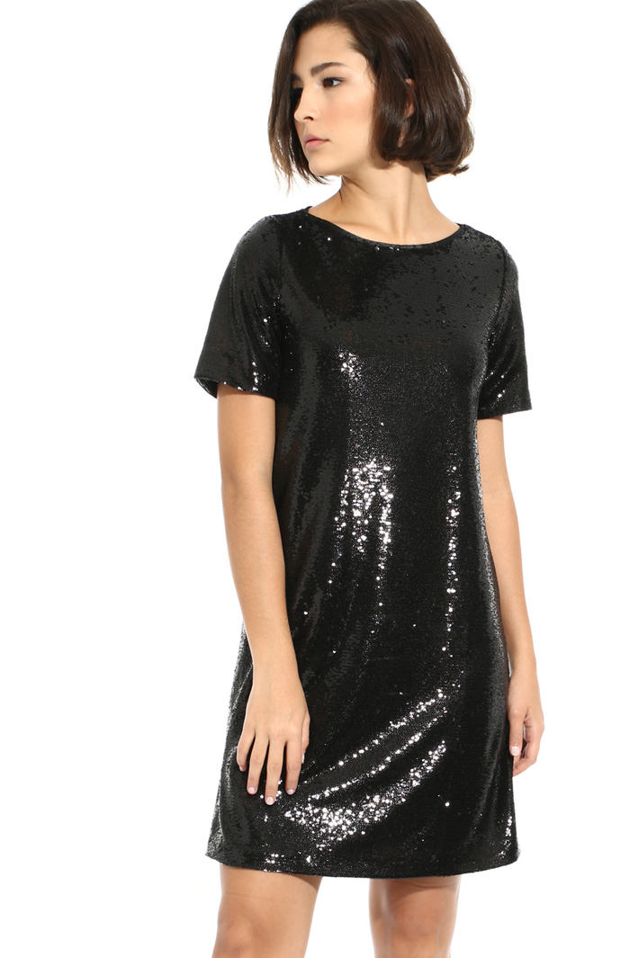 Sequin mini dress Intrend Sequin mini dress Intrend