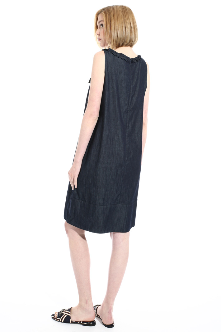 Short denim dress Intrend Short denim dress Intrend