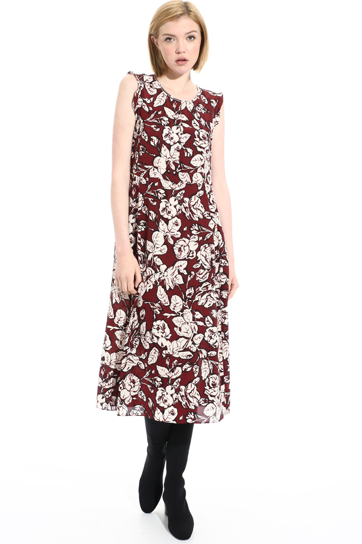 Silk midi dress Intrend Silk midi dress Intrend