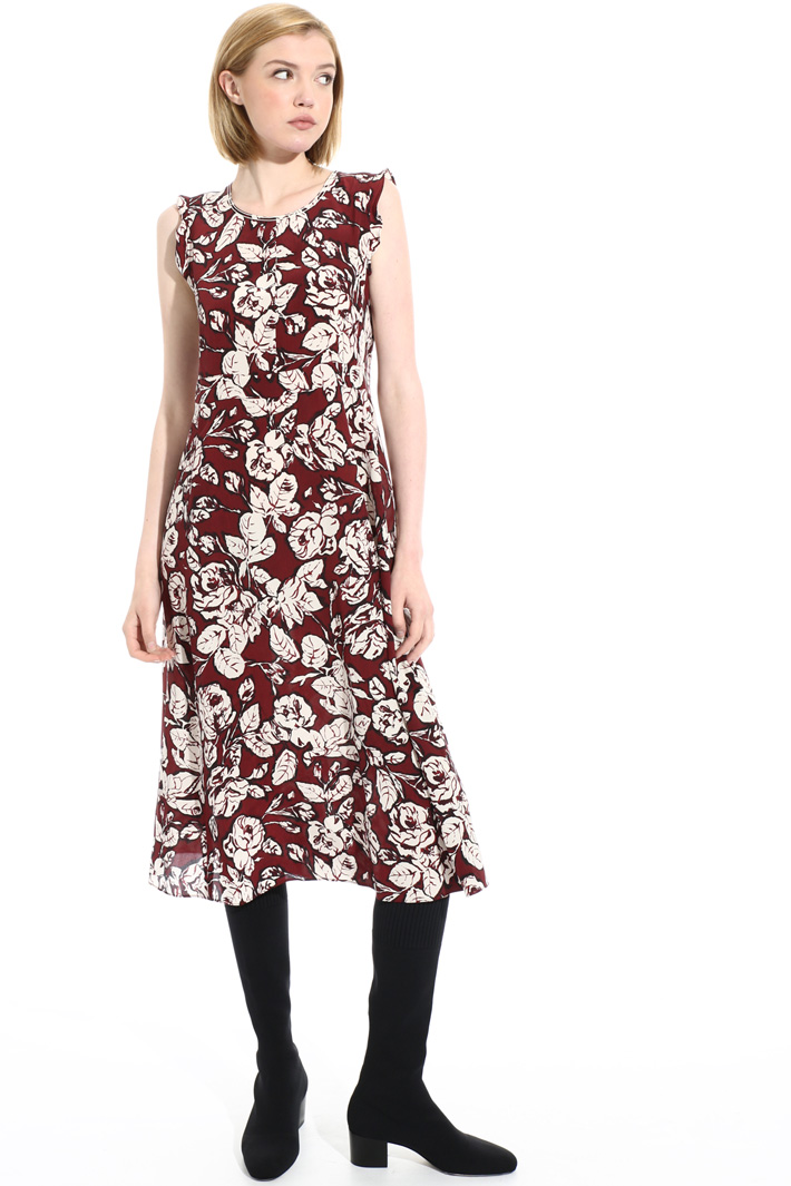 Silk midi dress Intrend Silk midi dress Intrend