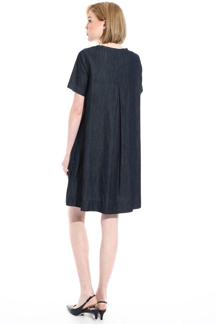 Short denim dress Intrend Short denim dress Intrend