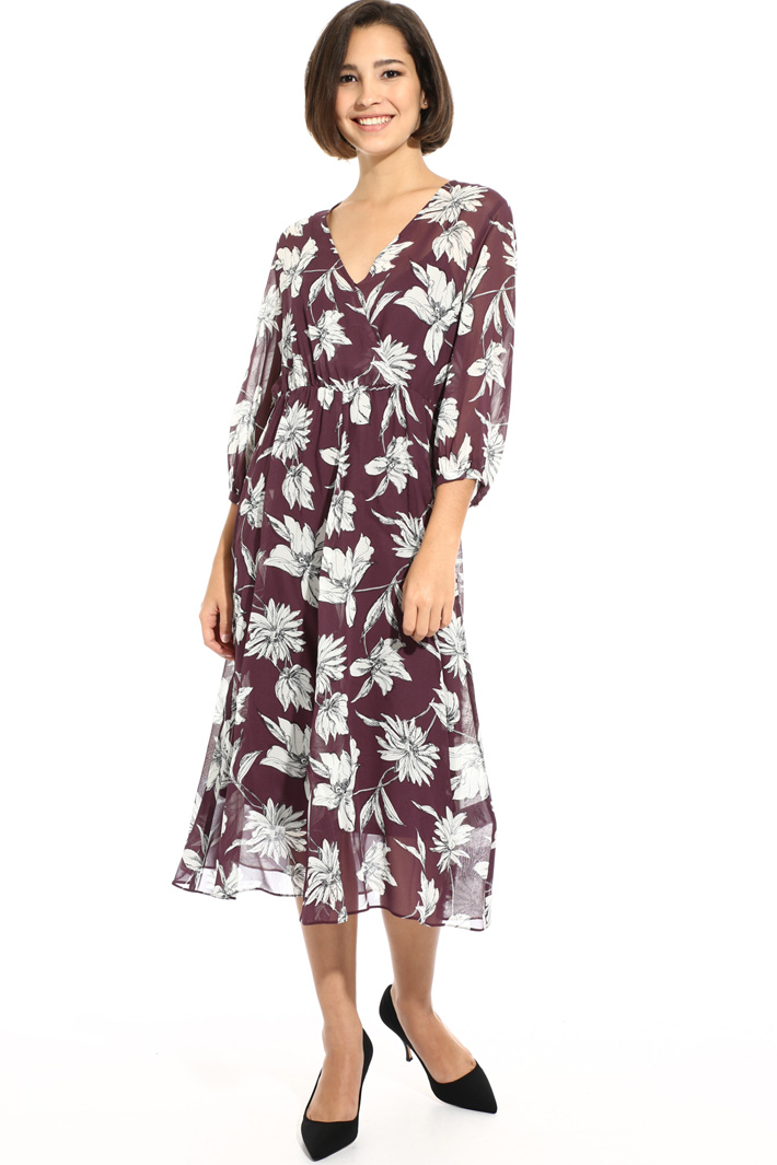 Viscose georgette dress Intrend Viscose georgette dress Intrend