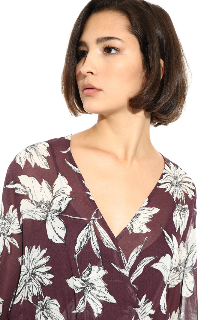 Viscose georgette dress Intrend Viscose georgette dress Intrend
