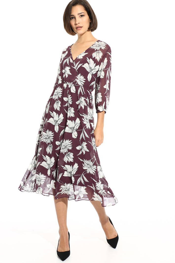Viscose georgette dress Intrend Viscose georgette dress Intrend