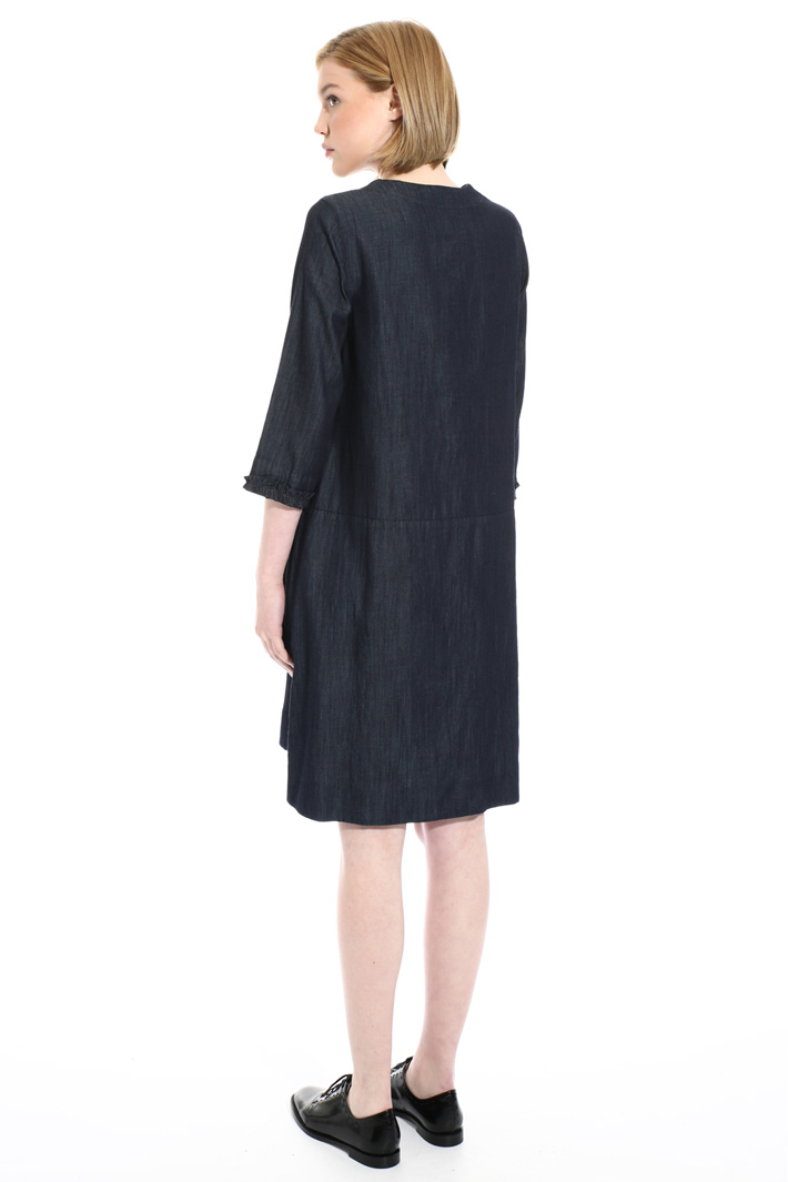 Short denim dress Intrend Short denim dress Intrend