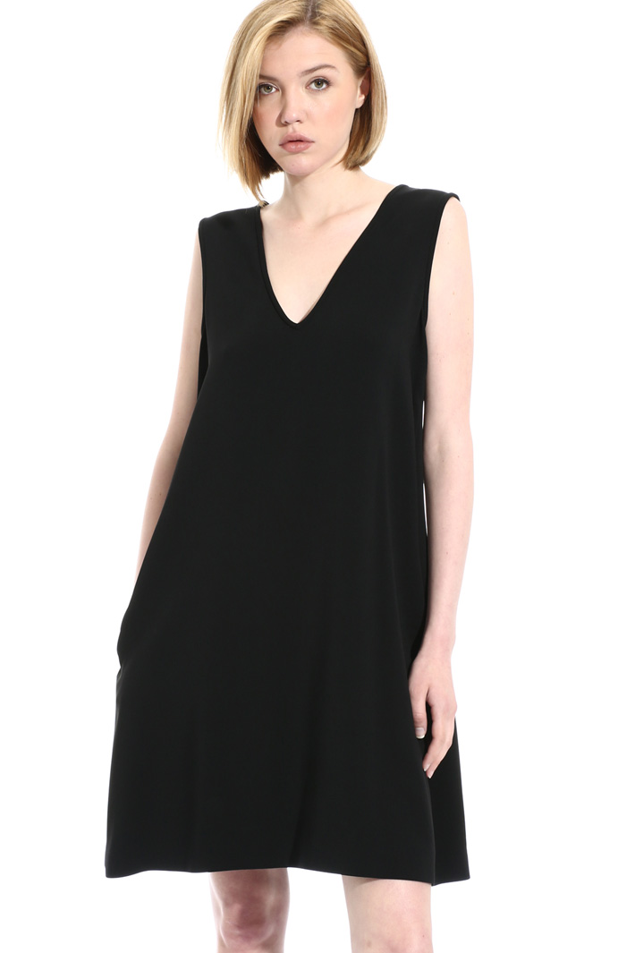 Short viscose cady dress Intrend Short viscose cady dress Intrend