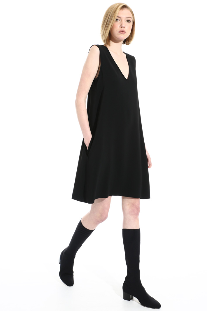 Short viscose cady dress Intrend Short viscose cady dress Intrend