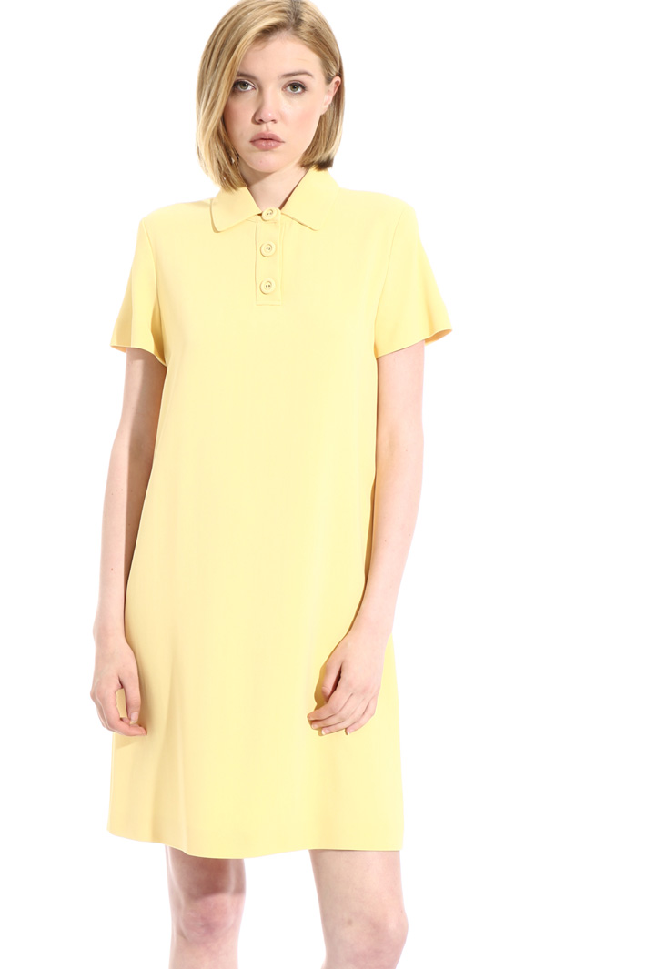 Viscose Polo dress Intrend Viscose Polo dress Intrend