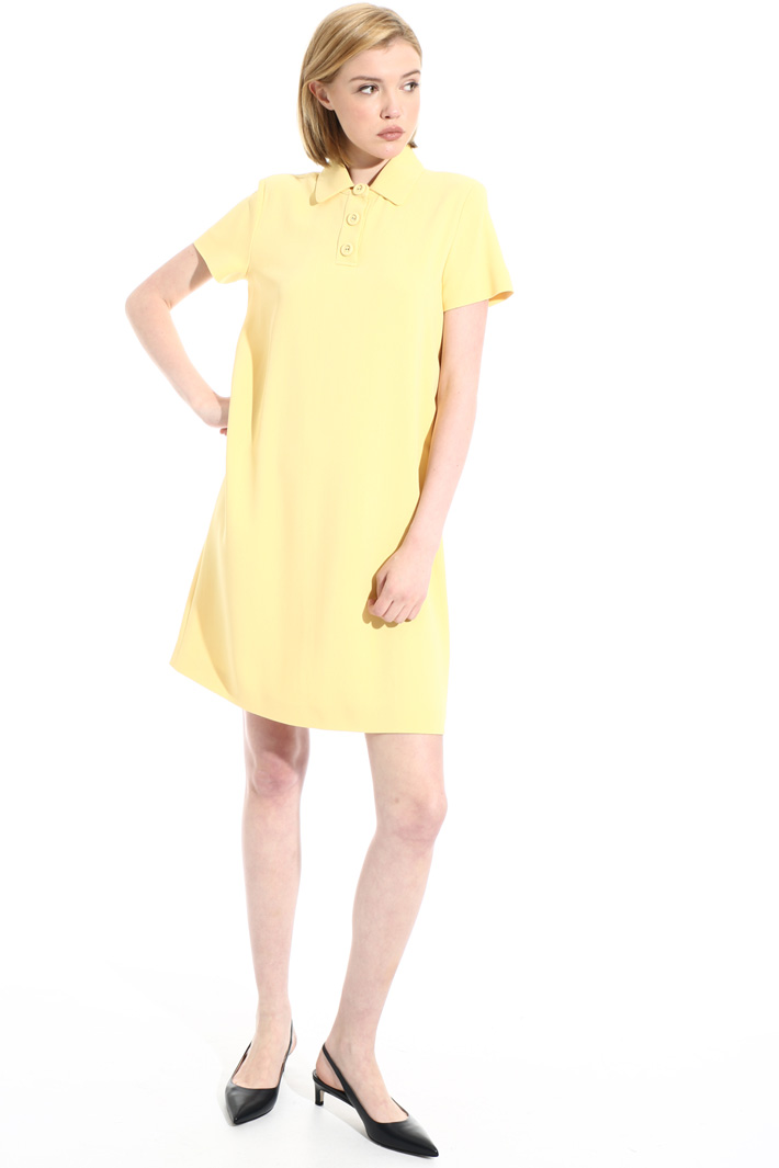 Viscose Polo dress Intrend Viscose Polo dress Intrend