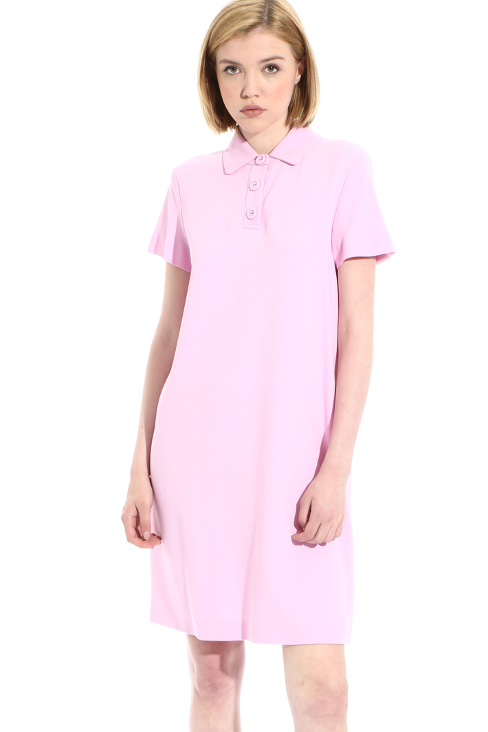 Viscose Polo dress Intrend Viscose Polo dress Intrend