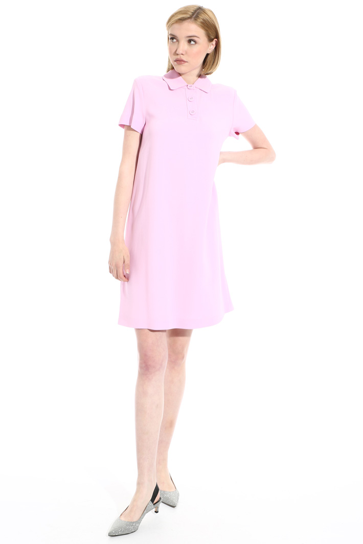 Viscose Polo dress Intrend Viscose Polo dress Intrend