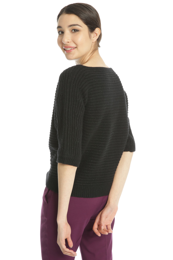 Boxy-fit ribbed sweater Intrend Boxy-fit ribbed sweater Intrend