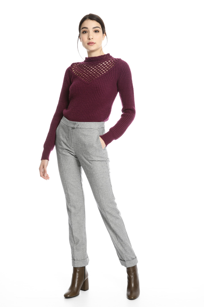 Lurex wool sweater Intrend Lurex wool sweater Intrend