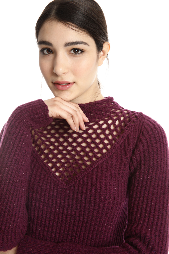 Lurex wool sweater Intrend Lurex wool sweater Intrend