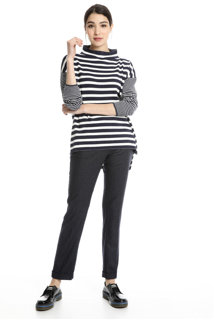 Wool blend yarn sweater Intrend Wool blend yarn sweater Intrend