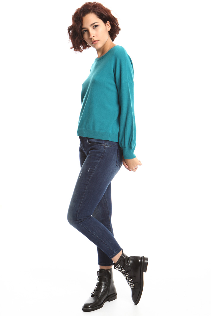 Puff sleeve sweater Intrend Puff sleeve sweater Intrend