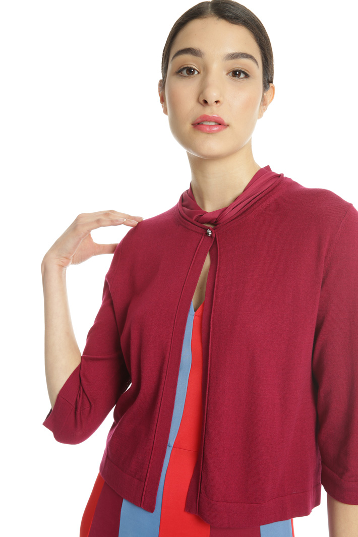 Jewel-style button cardigan Intrend Jewel-style button cardigan Intrend