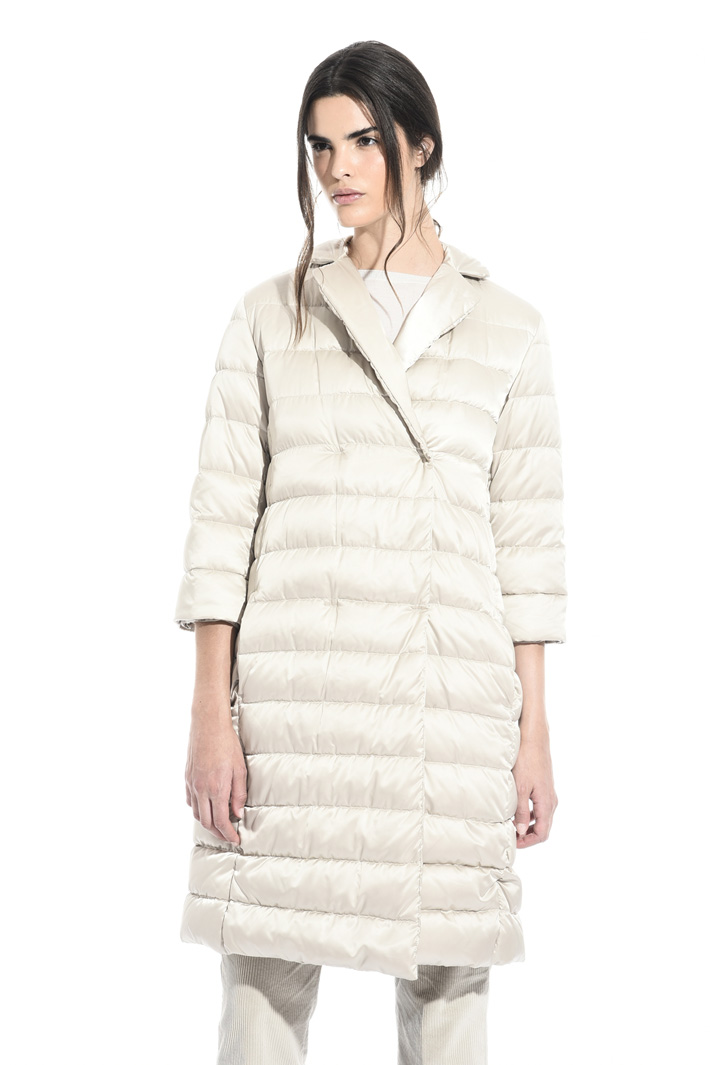 Fur trimmed down coat Intrend Fur trimmed down coat Intrend