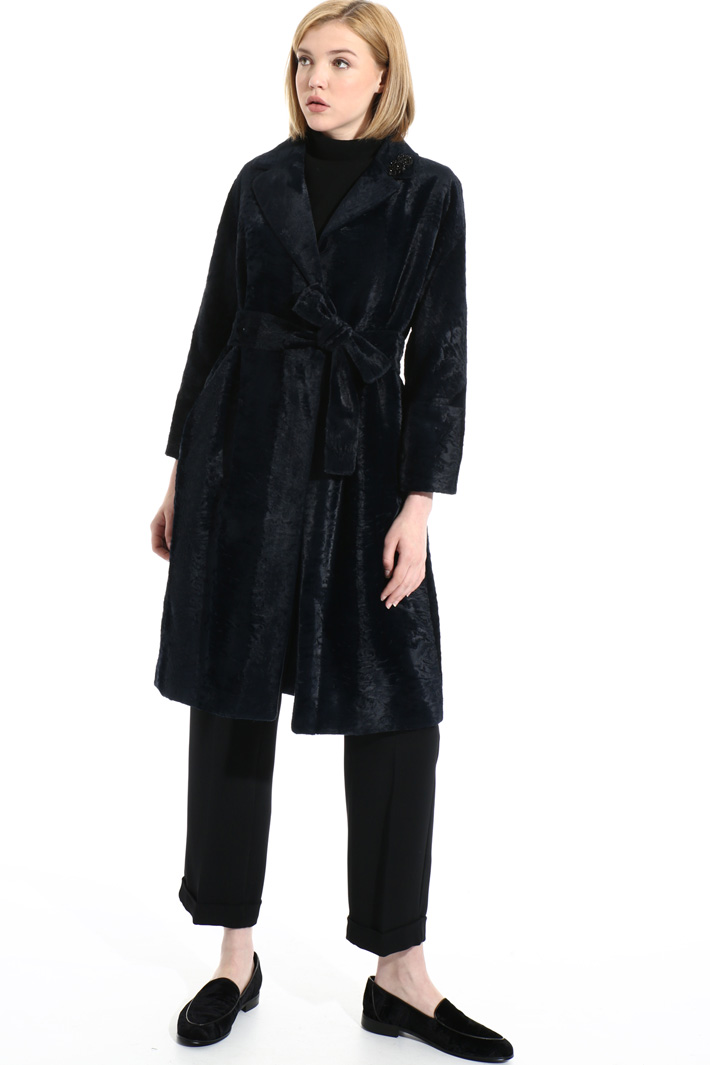 Persian lamb effect coat Intrend Persian lamb effect coat Intrend