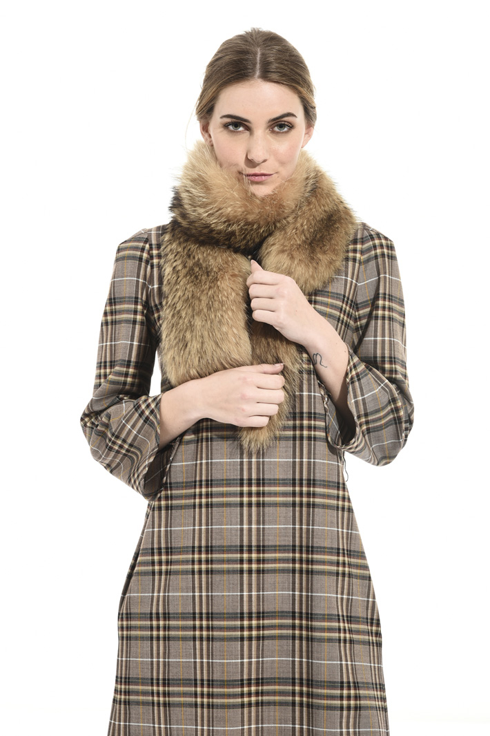 Real fur scarf Intrend Real fur scarf Intrend